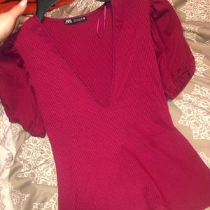 Fuchsia Zara Top